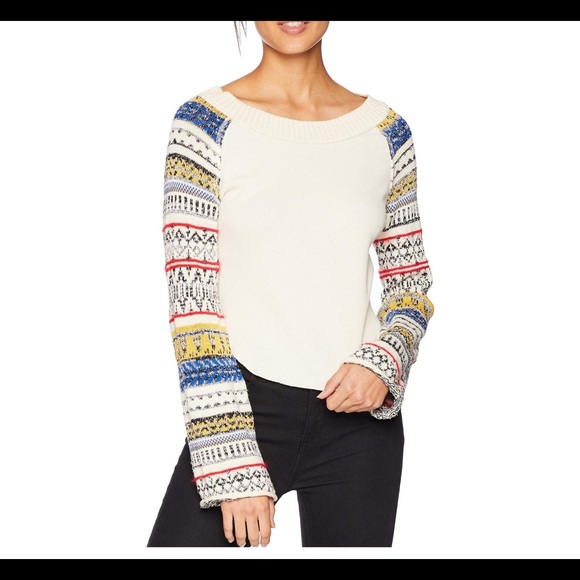 NWT Free People Thermal long sleeve, xs, ivory - Picture 2 of 7